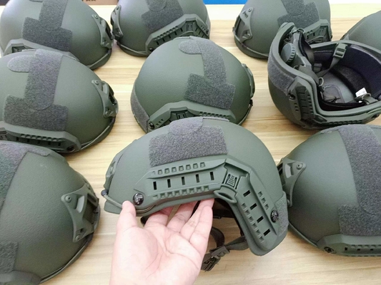 UHMWPE материал высокобаллистические пуленепробиваемые шлемы весом 1,4 кг